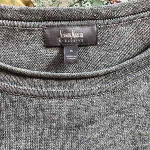 Neiman Marcus Silk/Cashmere Gray Lounge Set